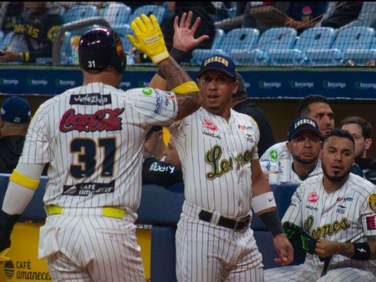 Leones del Caracas dan un golpe de autoridad en casa